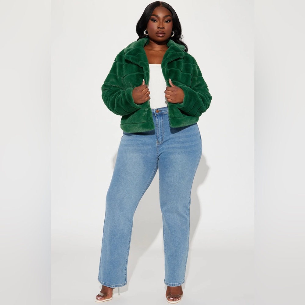 Fashion Nova Don’t Furget Me Coat - Picture 4 of 4